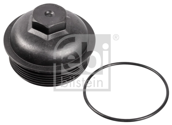 Cap, oil filter housing